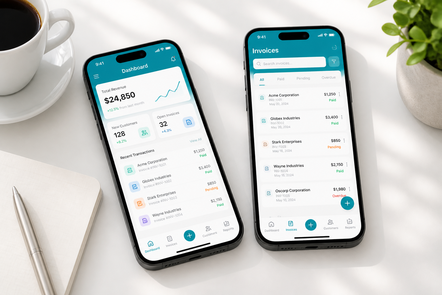Demo app mobile